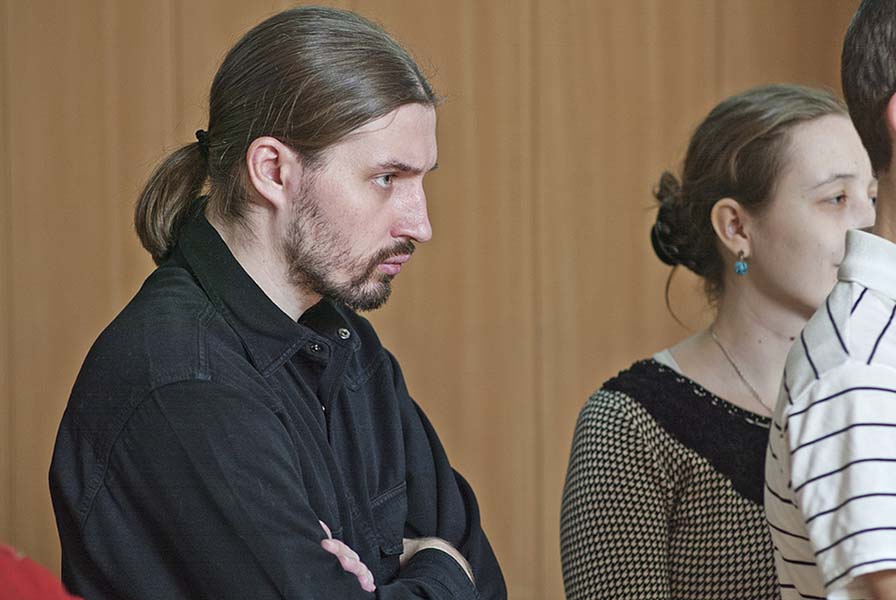 Михаил Федотов и Ирина Мельникова, руководители сообщества саберфайтеров Скиурус