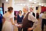 Пушкинская студия старинных танцев дает мастер-класс для зрителей